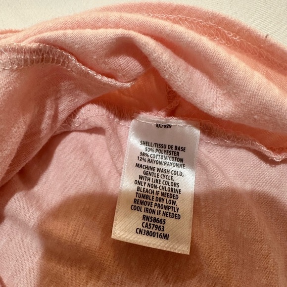 Caslon Pink Top with Knot Detail Size XS - Picture 4 of 5